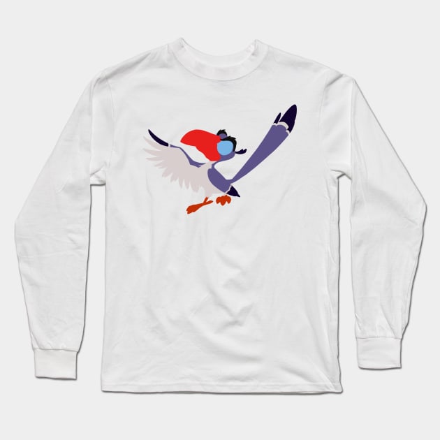 Know-it-All Feather-brain Long Sleeve T-Shirt by beefy-lamby